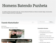 Tablet Screenshot of homensbatendopunheta.com